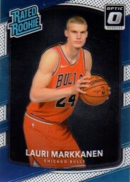 2017-18 Panini Donruss Optic Rated Rookie #159 Lauri Markkanen - Bulls